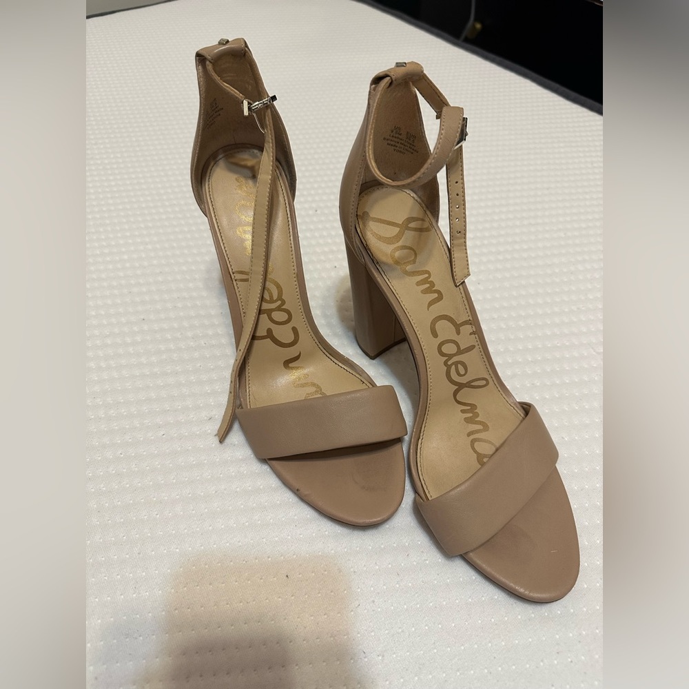Sam Edelman Yaro 9.5 Beige Pumps - Worn Once